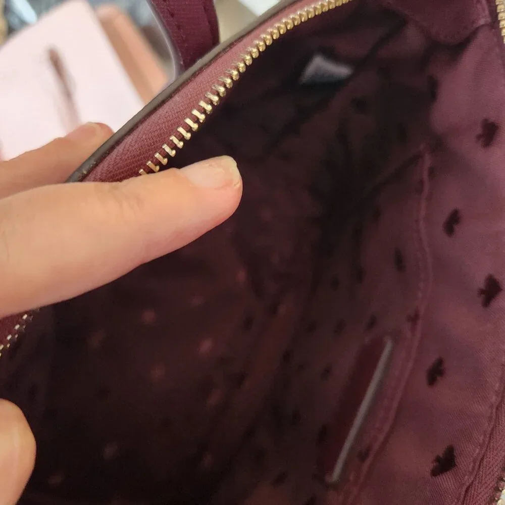 Like New Kate Spade Deep Nova Glitter Holiday Crossbody Bag Purse